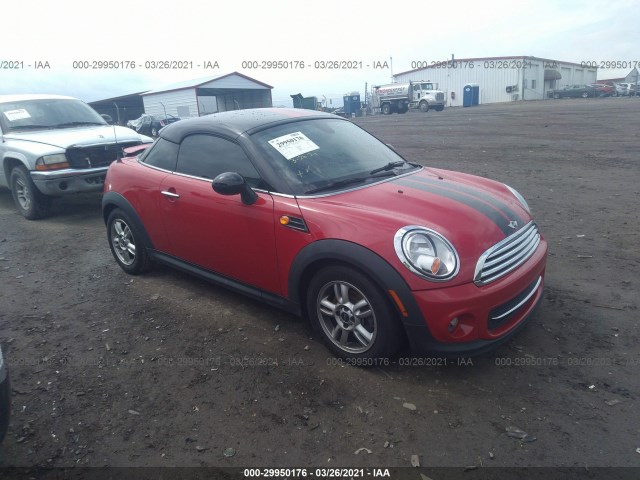 MINI COOPER COUPE 2012 wmwsx1c58ct507049