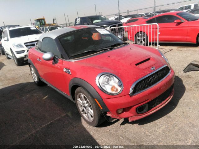 MINI COOPER COUPE 2012 wmwsx3c57ct408136