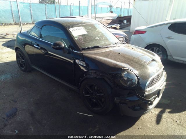 MINI COOPER COUPE 2013 wmwsx3c59dt466749