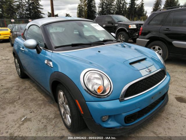 MINI COOPER COUPE 2013 wmwsx3c59dt466783