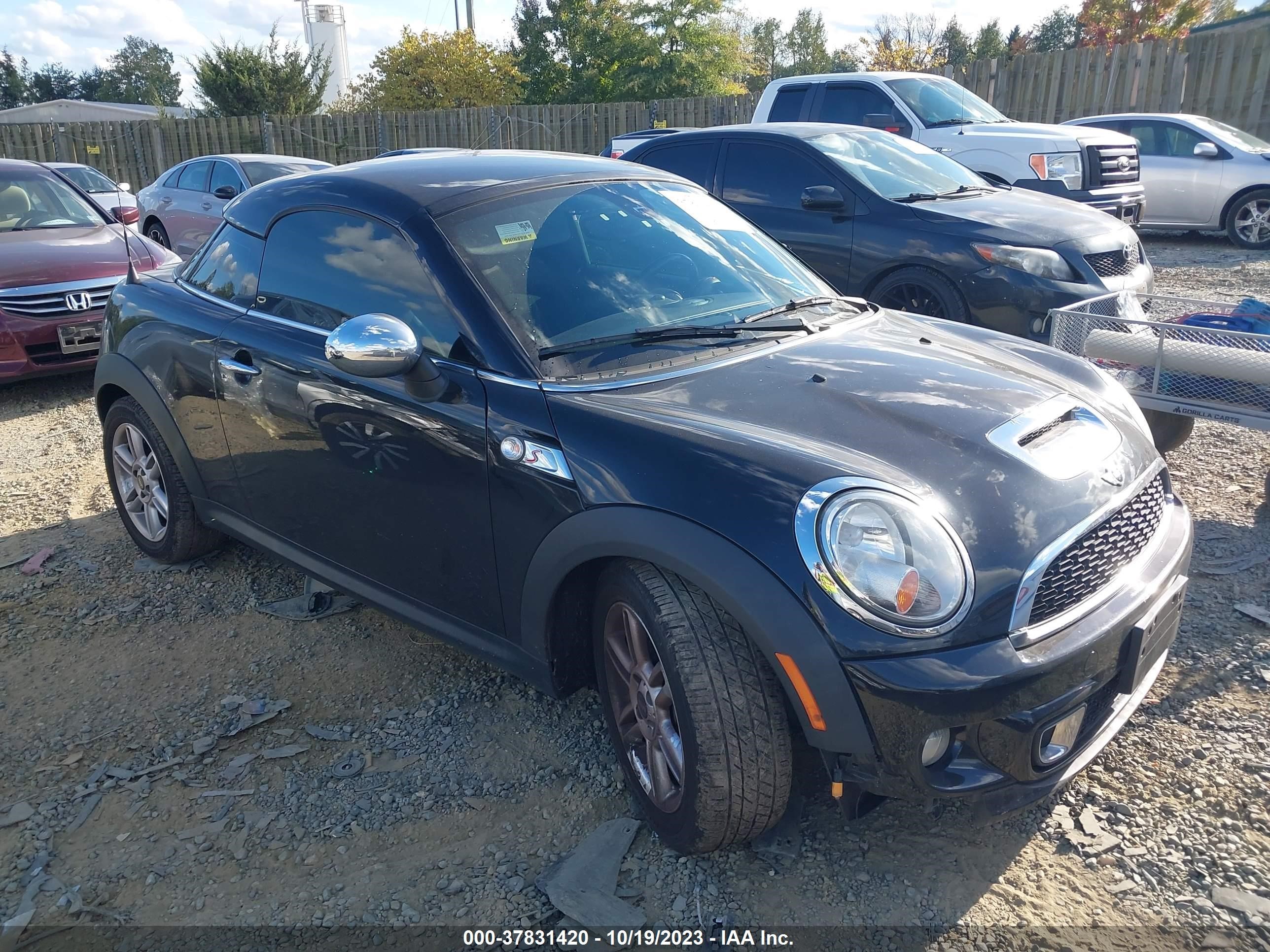 MINI COUPE 2012 wmwsx3c5xct155409