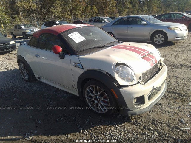 MINI COOPER COUPE 2012 wmwsx5c55ct141476