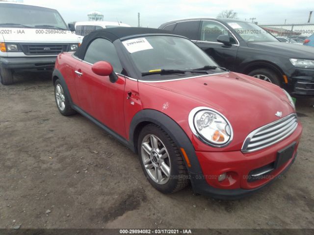 MINI COOPER ROADSTER 2013 wmwsy1c50dt311895