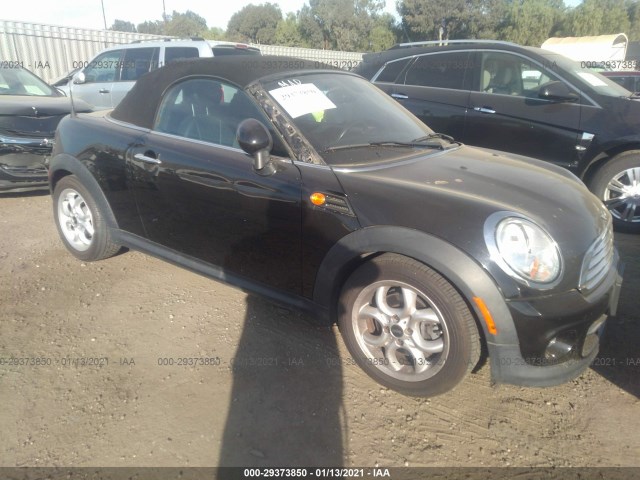 MINI COOPER ROADSTER 2013 wmwsy1c50dt625188