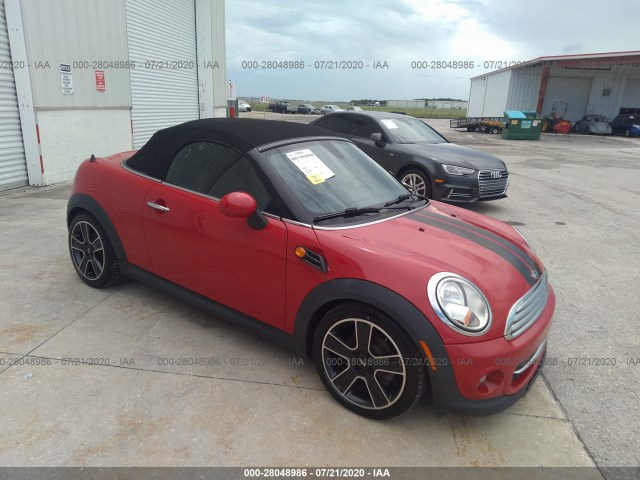 MINI COOPER ROADSTER 2013 wmwsy1c54dt625159