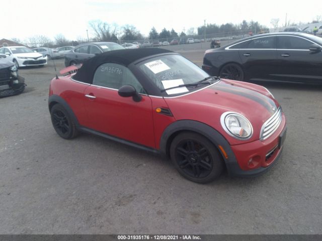 MINI COOPER ROADSTER 2013 wmwsy1c58dt311997