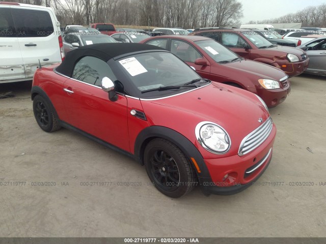 MINI COOPER ROADSTER 2013 wmwsy1c58dt429239