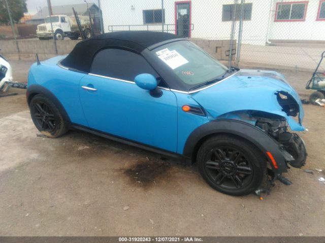 MINI COOPER ROADSTER 2013 wmwsy1c59dt625299