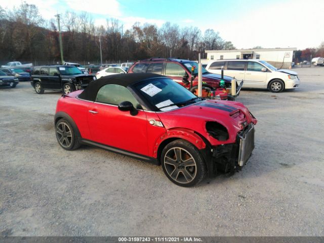 MINI COOPER ROADSTER 2013 wmwsy3c52dt565491