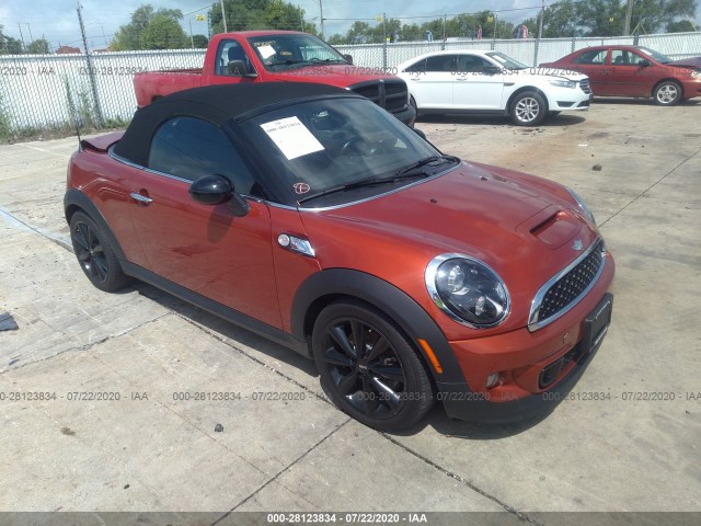 MINI COOPER ROADSTER 2013 wmwsy3c59dt565827