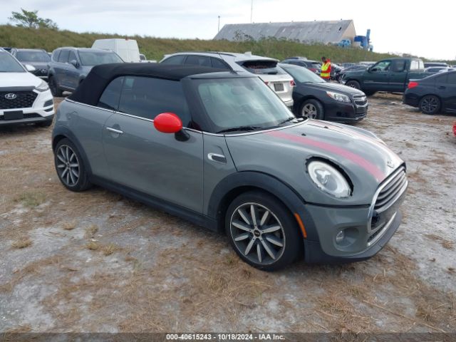 MINI COOPER CONVERTIBLE 2017 wmwwg5c34h3c20289