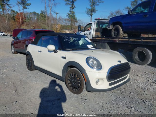 MINI COOPER CONVERTIBLE 2017 wmwwg5c36h3c99982