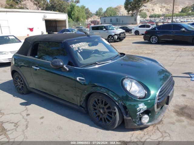 MINI COOPER CONVERTIBLE 2017 wmwwg5c38h3c99983