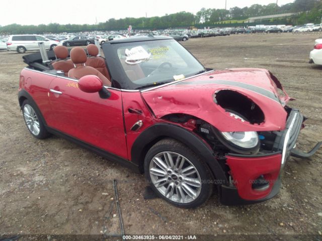 MINI COOPER CONVERTIBLE 2016 wmwwg5c51g3c19519