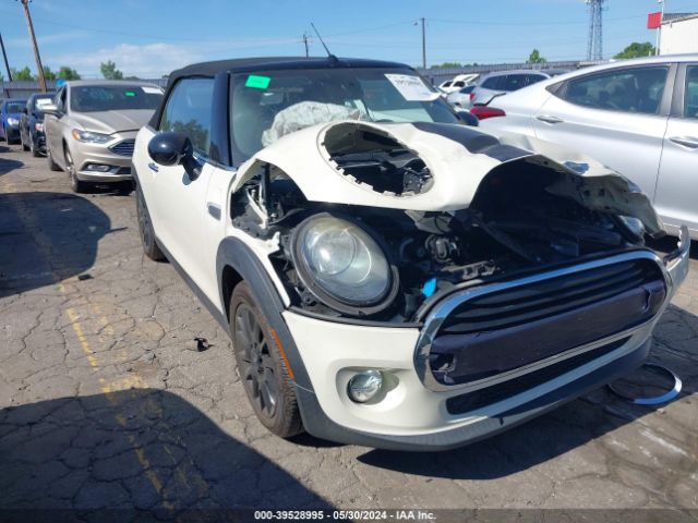 MINI COOPER CONVERTIBLE 2017 wmwwg5c52h3a81331