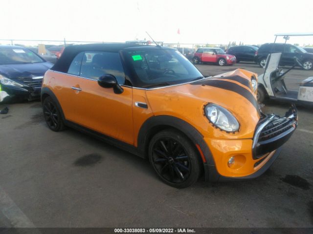 MINI COOPER CONVERTIBLE 2016 wmwwg5c58g3a81154