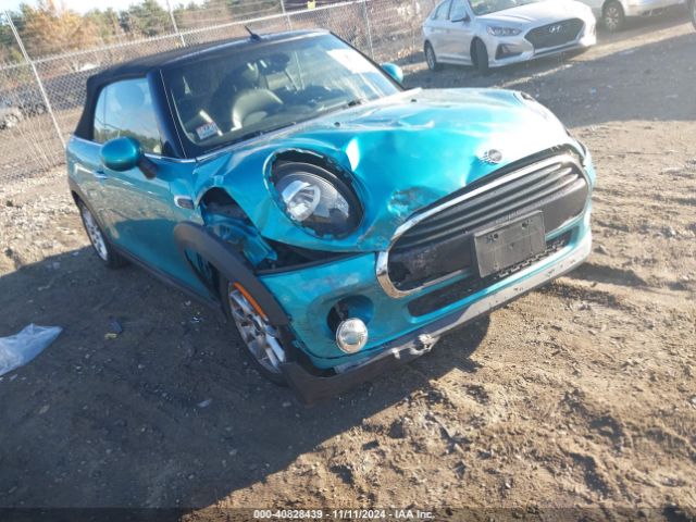 MINI COOPER CONVERTIBLE 2019 wmwwg5c59k3h07609