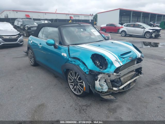 MINI COOPER CONVERTIBLE 2017 wmwwg9c33h3c82399