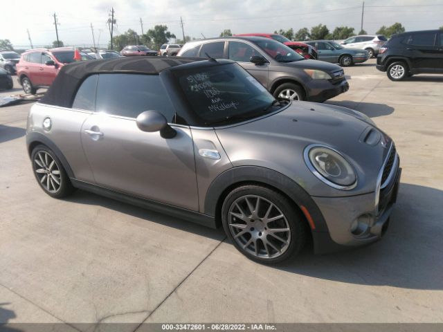 MINI COOPER CONVERTIBLE 2016 wmwwg9c55g3a91504