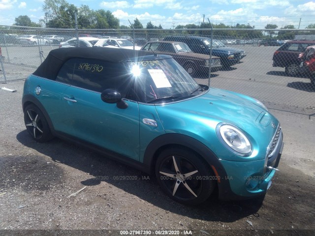 MINI COOPER CONVERTIBLE 2016 wmwwg9c58g3c22084