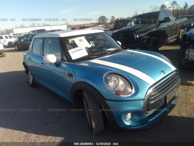 MINI COOPER HARDTOP 4 DOOR 2016 wmwxu1c57g2a93713