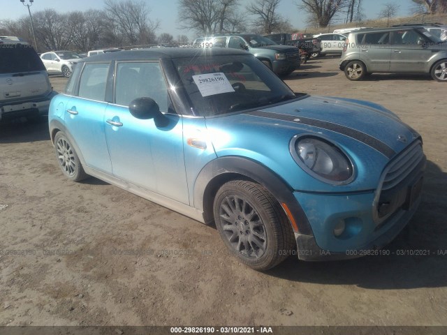 MINI HARDTOP 4 DOOR 2017 wmwxu1c57h2d57868