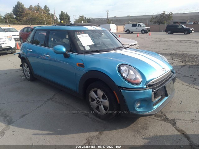 MINI COOPER HARDTOP 4 DOOR 2016 wmwxu1c58g2d09312