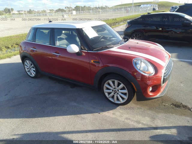 MINI COOPER HARDTOP 4 DOOR 2016 wmwxu1c59g2d12204