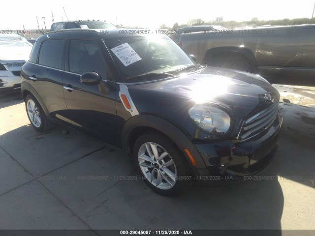 MINI COOPER COUNTRYMAN 2011 wmwzb3c50bwm01216