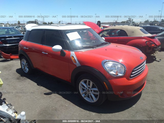 MINI COOPER COUNTRYMAN 2011 wmwzb3c50bwm29193