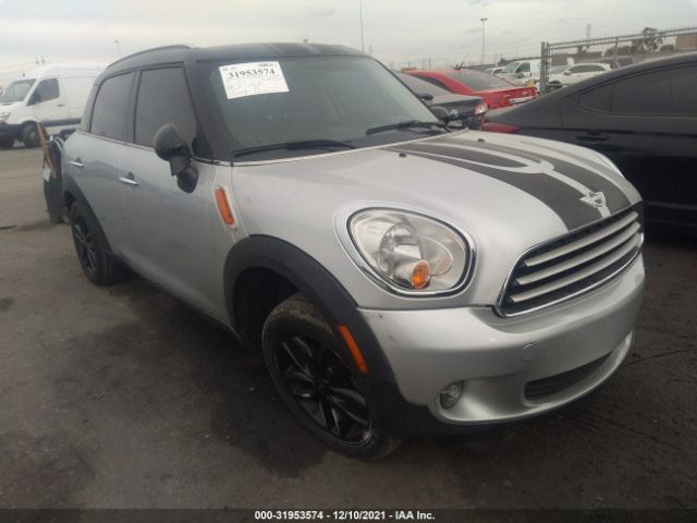 MINI COOPER COUNTRYMAN 2012 wmwzb3c50cwm03971