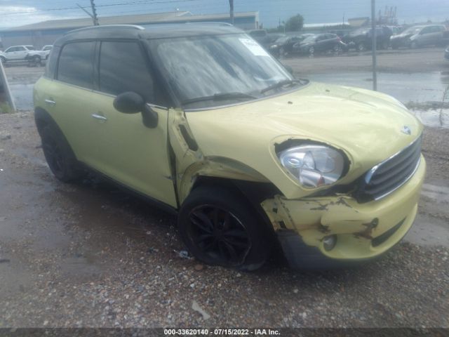 MINI COOPER COUNTRYMAN 2012 wmwzb3c50cwm04120