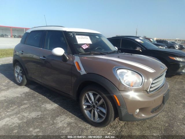 MINI COOPER COUNTRYMAN 2012 wmwzb3c50cwm05915