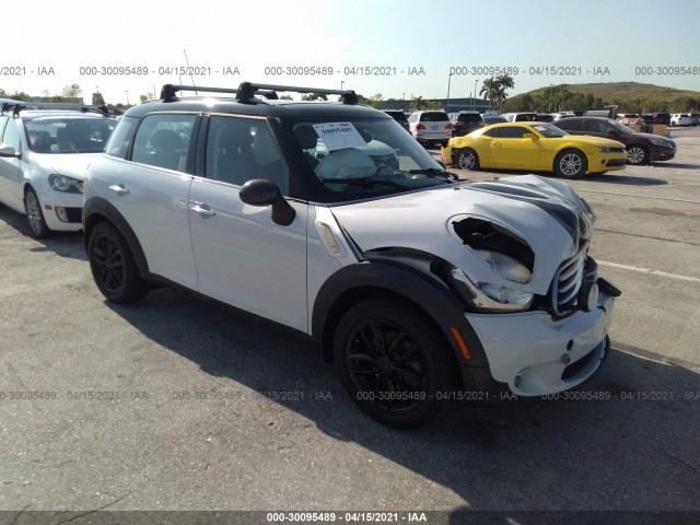 MINI COOPER COUNTRYMAN 2012 wmwzb3c51cwm01968