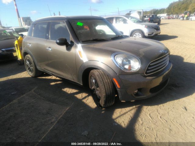 MINI COOPER COUNTRYMAN 2012 wmwzb3c51cwm04076