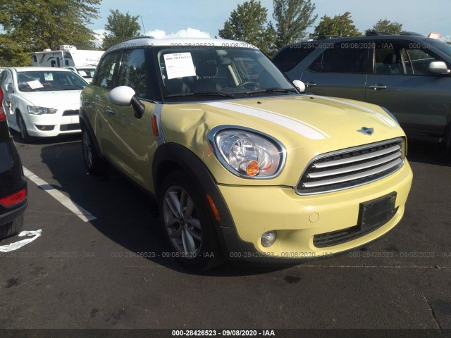 MINI COOPER COUNTRYMAN 2012 wmwzb3c51cwm06216