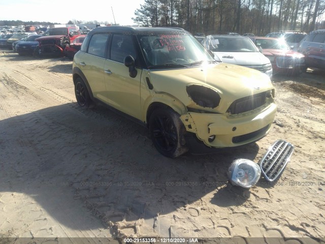 MINI COOPER COUNTRYMAN 2012 wmwzb3c51cwm30113