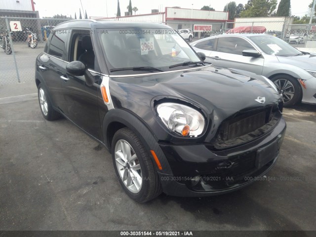 MINI COOPER COUNTRYMAN 2012 wmwzb3c51cwm30919