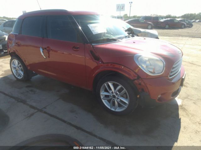 MINI COOPER COUNTRYMAN 2014 wmwzb3c51ewr38570