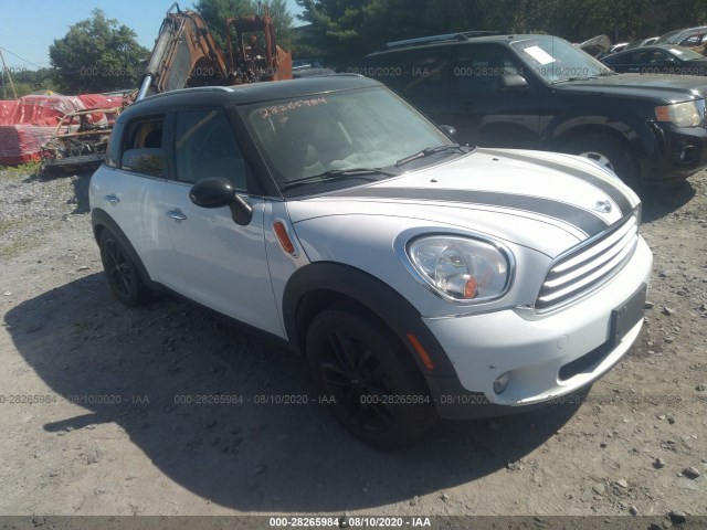 MINI COOPER COUNTRYMAN 2011 wmwzb3c52bwm29308