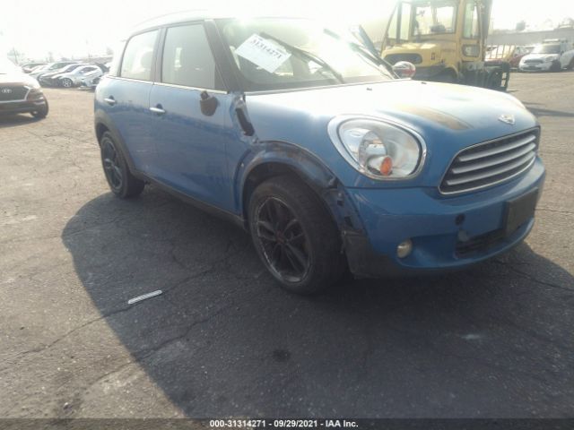 MINI COOPER 2012 wmwzb3c52cwm02742