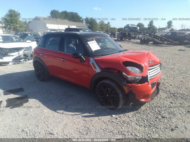 MINI COOPER COUNTRYMAN 2012 wmwzb3c52cwm05429