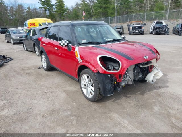 MINI COUNTRYMAN 2013 wmwzb3c52dwm09272