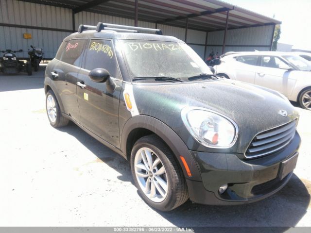 MINI COOPER COUNTRYMAN 2014 wmwzb3c52ewm32181