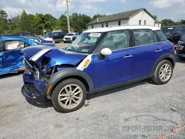 MINI COUNTRYMAN 2015 wmwzb3c52fwr44380