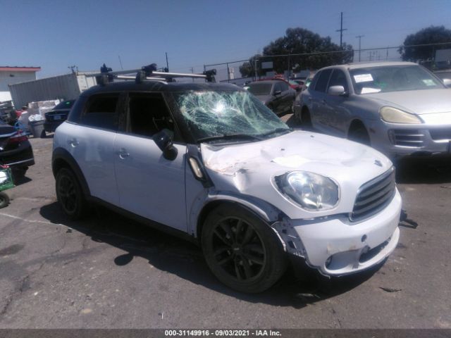 MINI COOPER COUNTRYMAN 2011 wmwzb3c53bwm29303