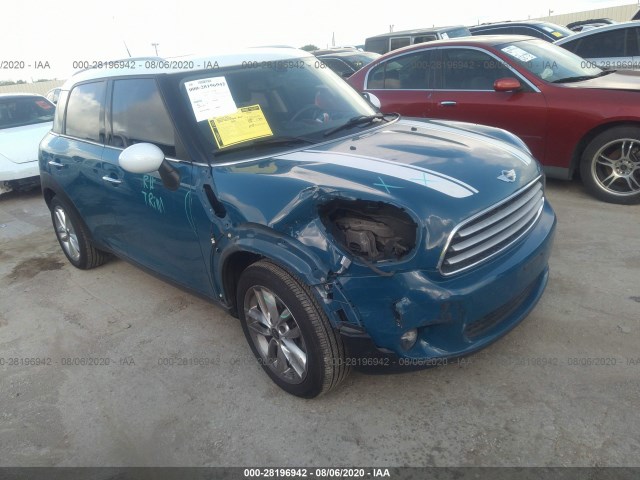 MINI COOPER COUNTRYMAN 2012 wmwzb3c53cwm01647