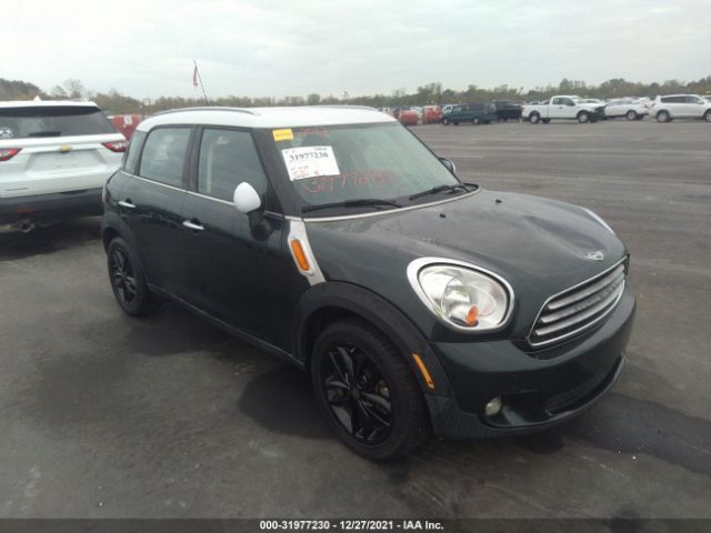 MINI COOPER COUNTRYMAN 2012 wmwzb3c53cwm03107