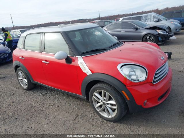 MINI COOPER COUNTRYMAN 2012 wmwzb3c53cwm04502