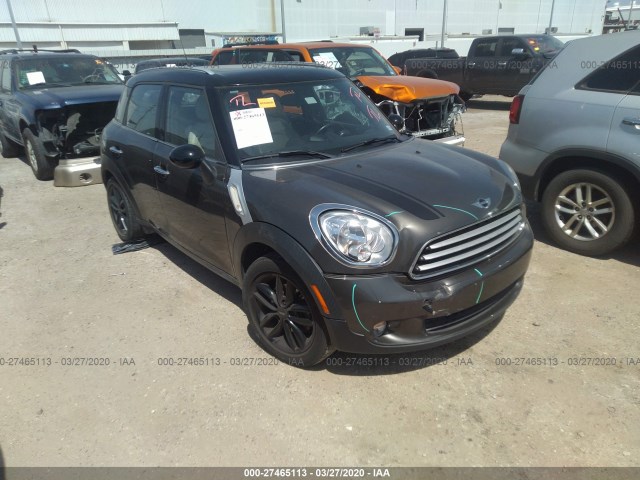 MINI COOPER COUNTRYMAN 2012 wmwzb3c53cwm29528